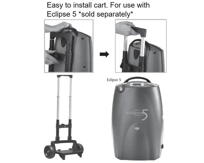 SEQUAL ECLIPSE UNIVERSAL CART WITH TELESCOPING HANDLE